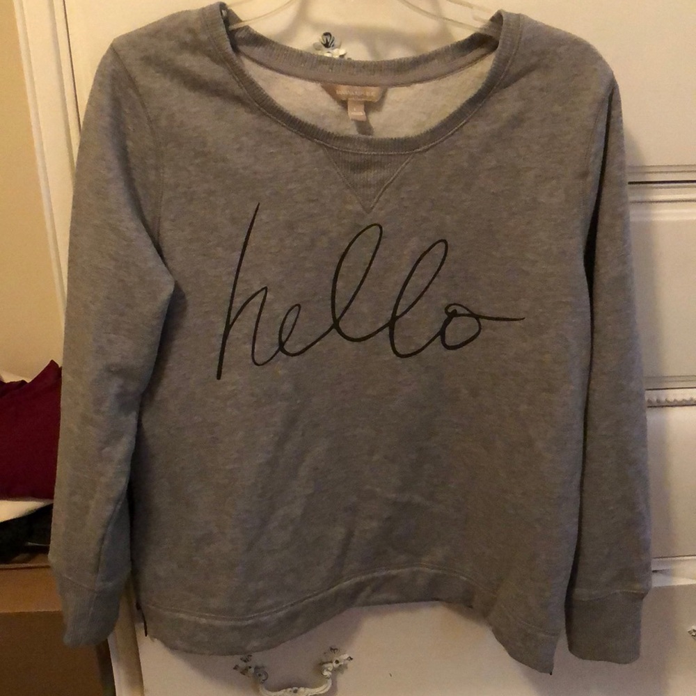 Banana Republic Hello Crew Neck Sweatshirt
